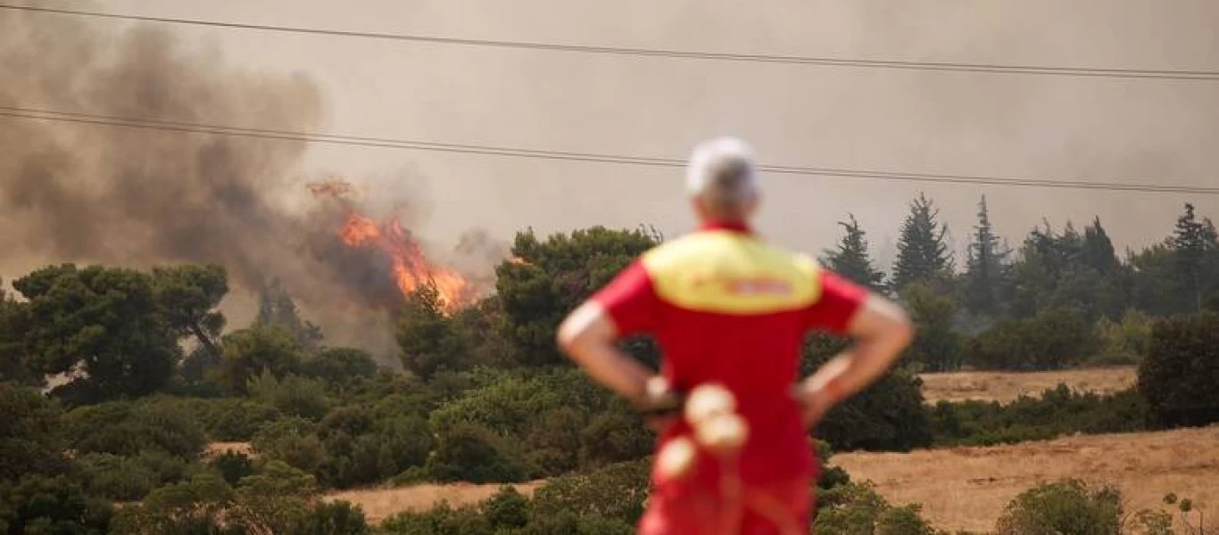 Σε ποια σημεία παραμένει κλειστή η Εθνική Οδός Αθηνών - Λαμίας λόγω της φωτιάς